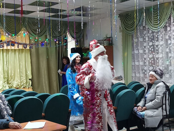 Новогоднее торжество прошло весело и задорно!